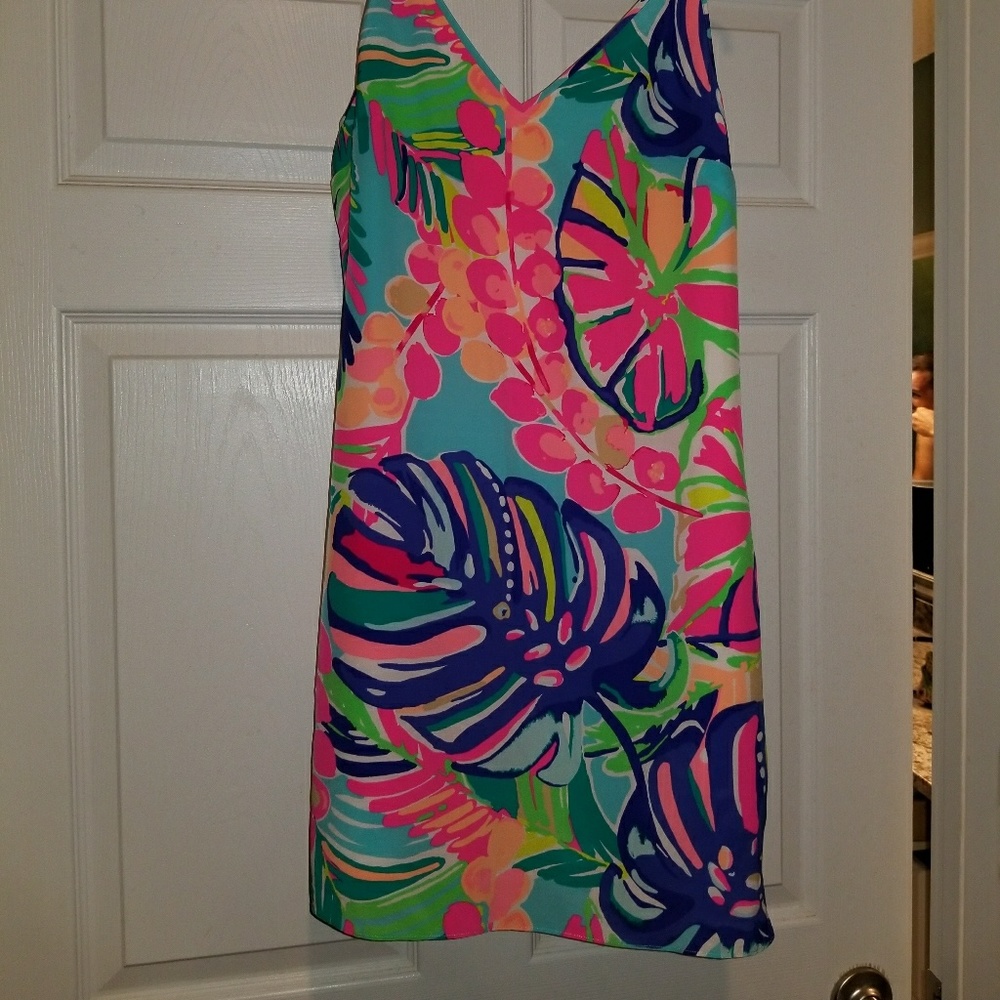 Lilly Pulitzer Lela Dress Exotic Garden